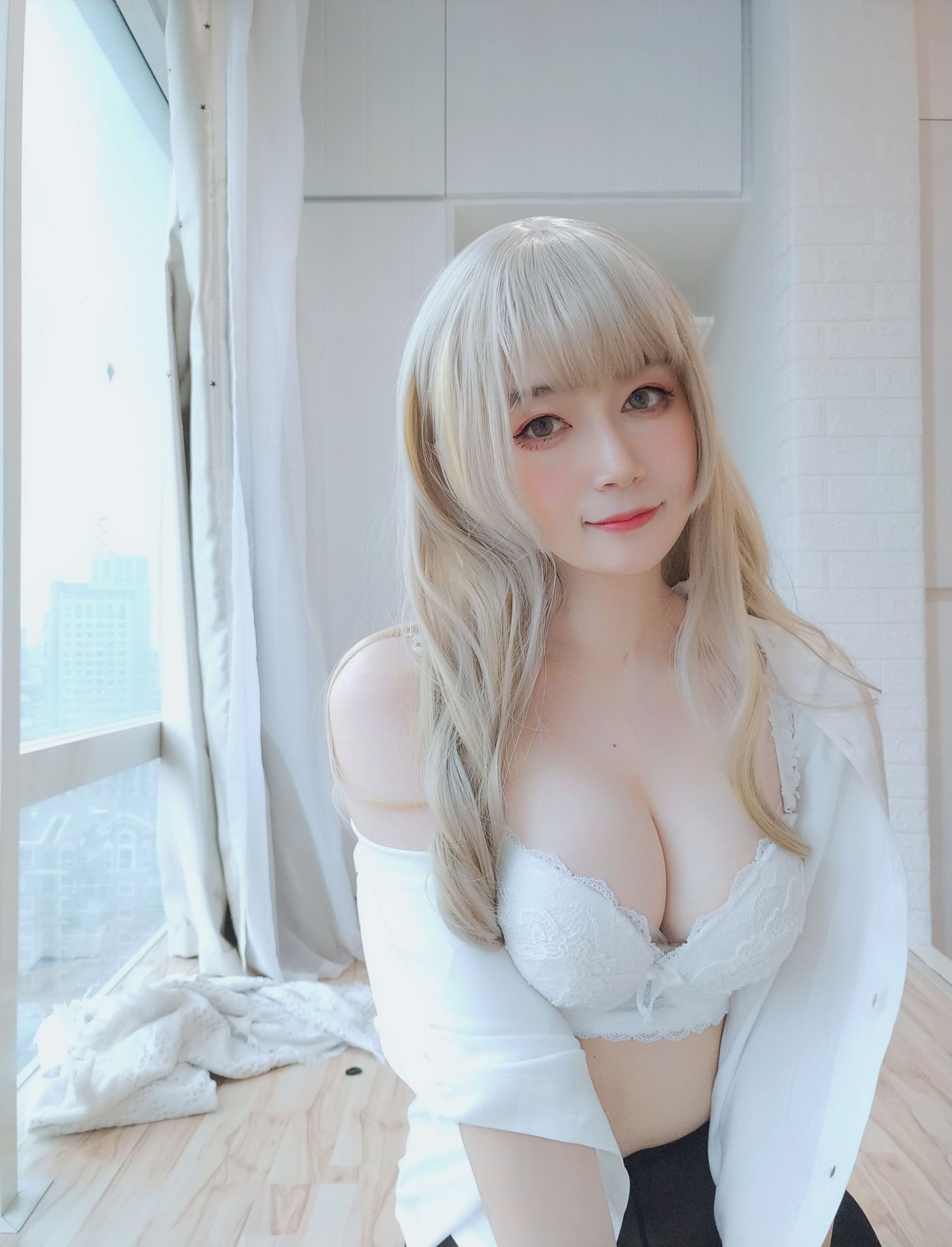 [COS写真]小姐姐白银81–灰色空间插图7
